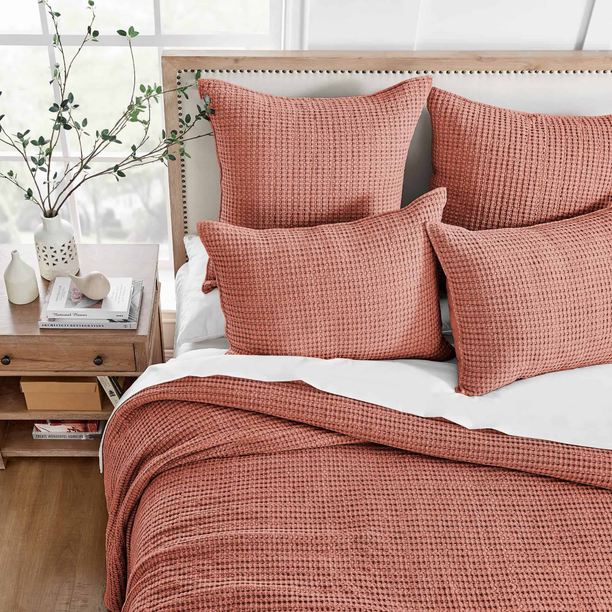 Levtex Home - Mills Waffle - Juego de Colcha -Adobe - Imagen 4