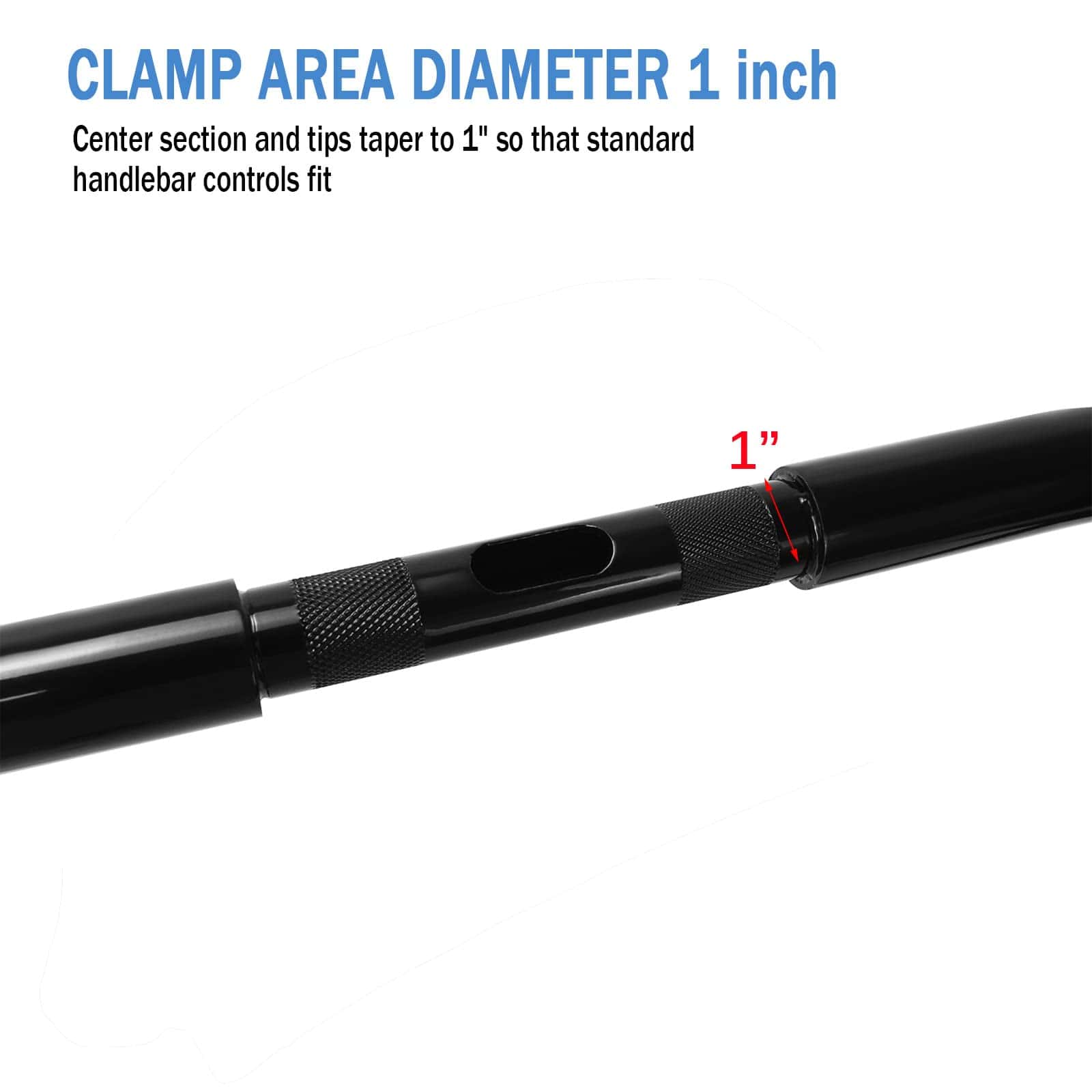 Manillar Ape Hangers Bagger de 14" 1-1/4" Manillar Grueso - Imagen 6