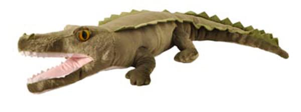 Peluche de Cocodrilo Verde de The Petting Zoo, Regalos para