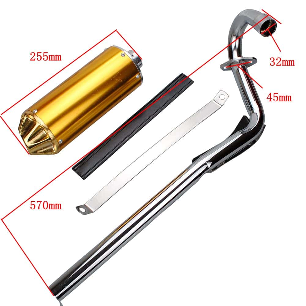 Escape de Mofle para Motos CRF XR50 SDG SSR TTR YCF de - Imagen 3