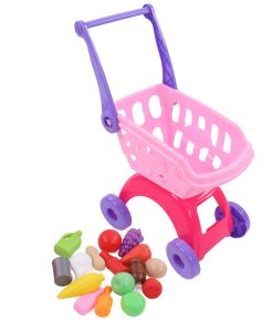 Carrito de Compras de Juguete para Niños, Burr