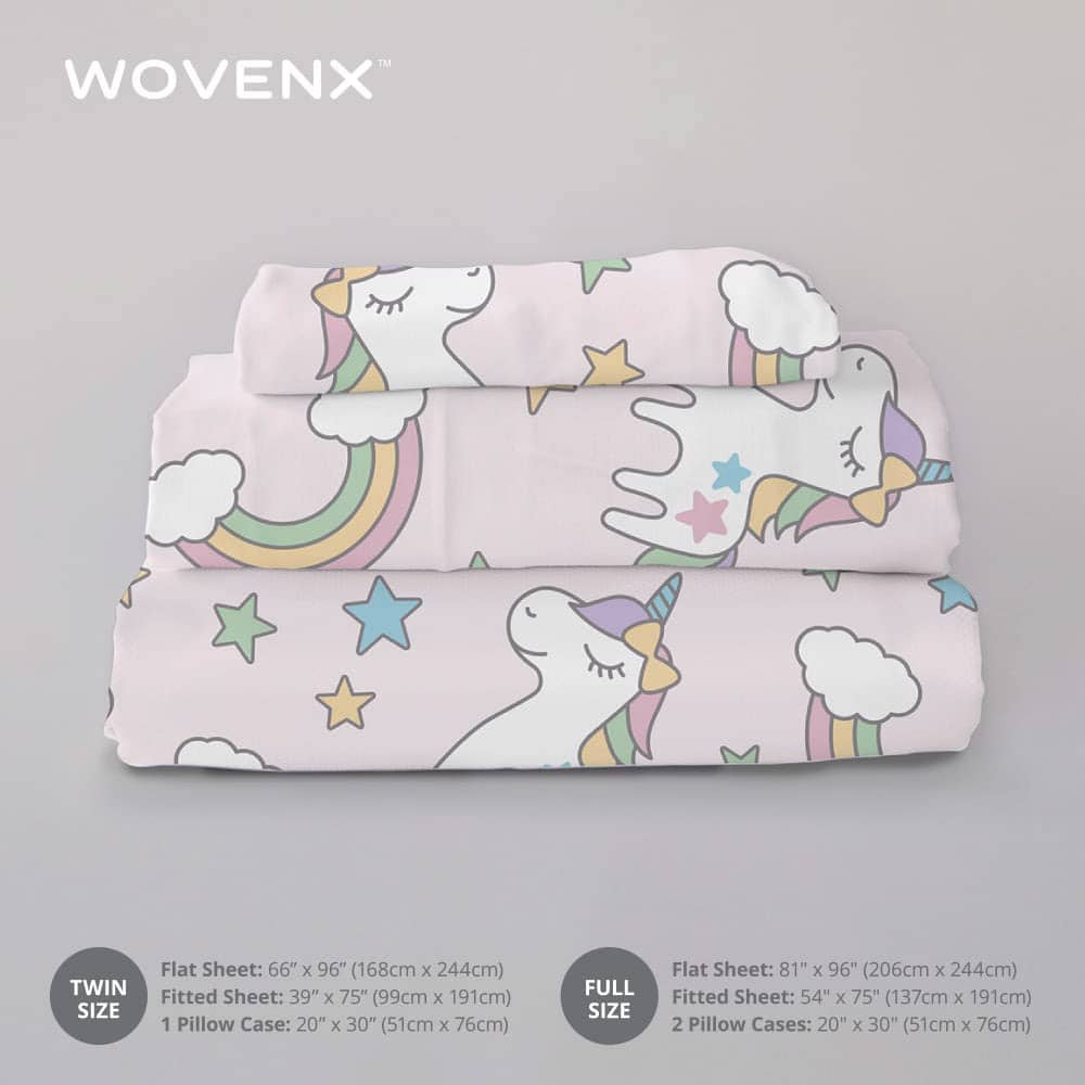 Juego de sábanas orgánicas para niños de Wovenx, fabricado - Imagen 9
