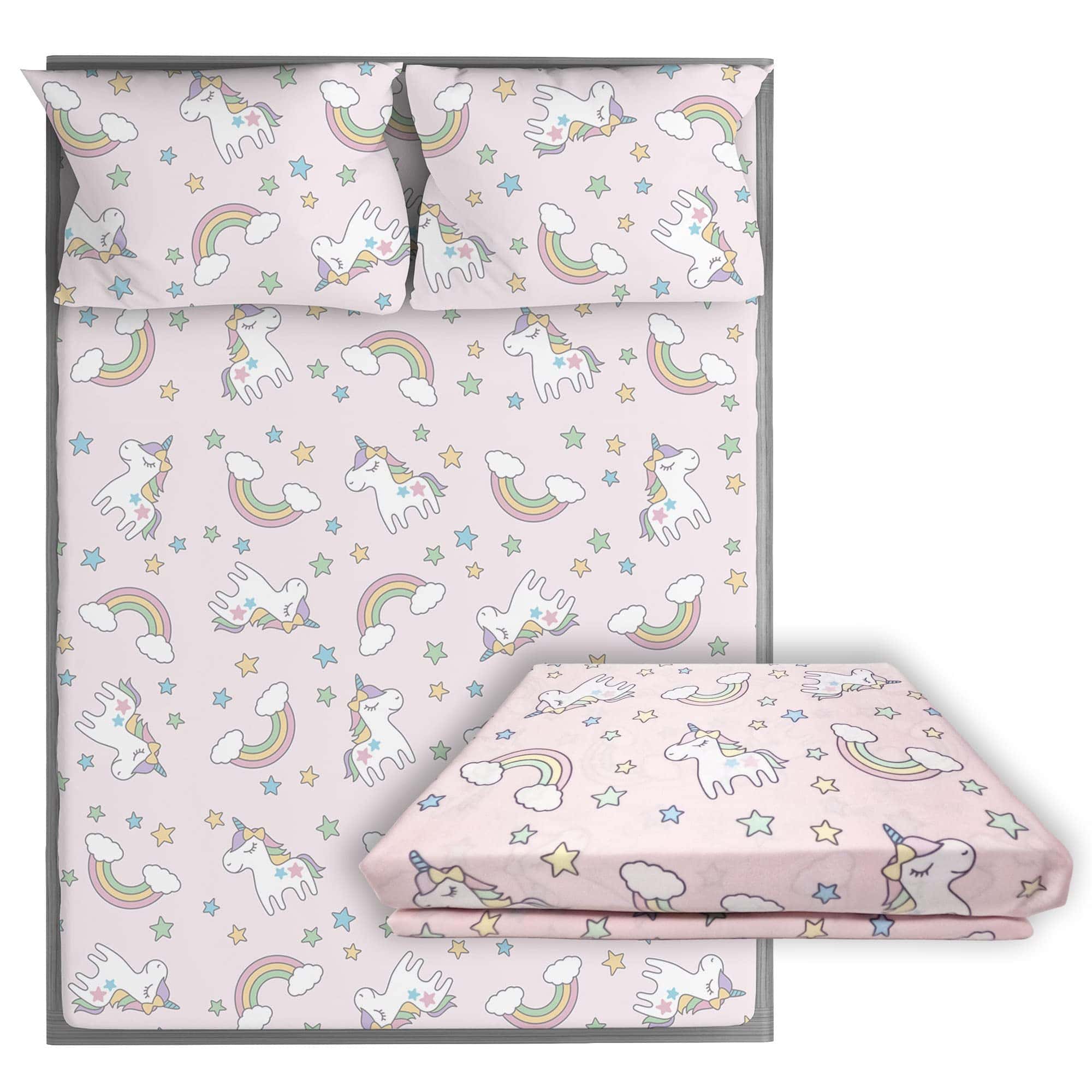 Juego de sábanas orgánicas para niños de Wovenx, fabricado