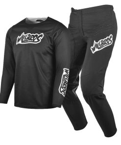 Conjunto de Jersey y Pantalón para Niños -Negro