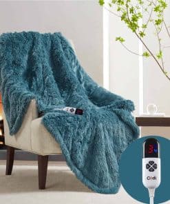Manta Eléctrica de Lana Peluda Cálida Codi Fuzzy Shaggy