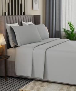 Juego de Sábanas de Algodón Percale Rico SUPREME ELEGANCE