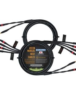 Cables de Altavoz Bi-Cable Canare 4S11 de Grado Audiófilo