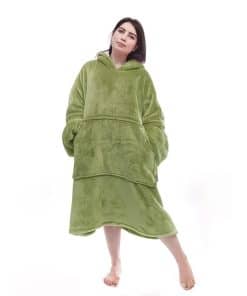 Manta con capucha Miss Mila, extra larga y cálida, Suggies