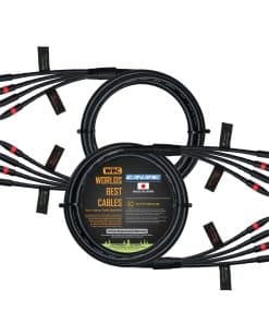 WORLDS BEST CABLES 5 Foot - Canare 4S11 - Cable de altavoz