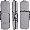 Estuche de violín oblongo 4/4 Full Size ADM con higrómetro