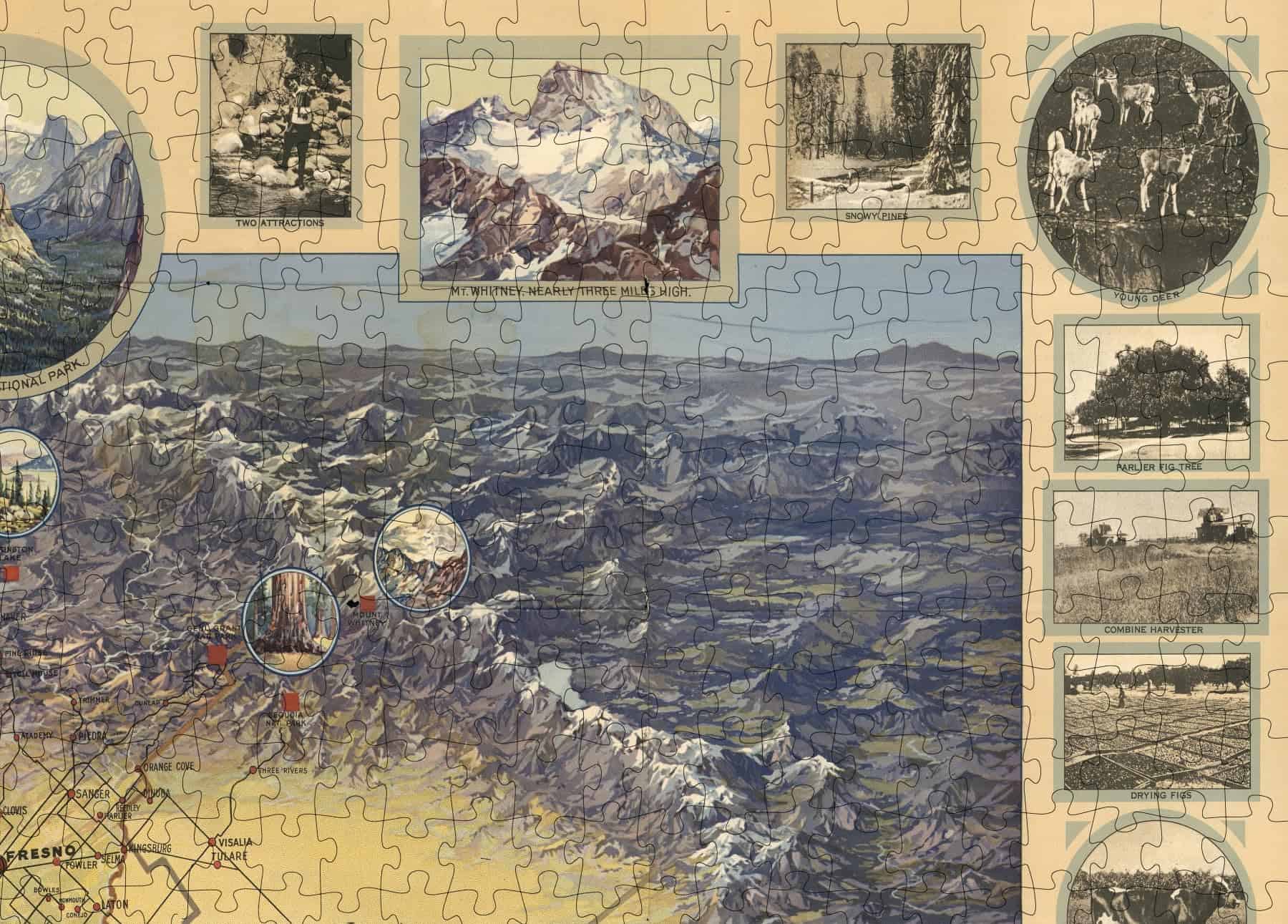 Rompecabezas de 1000 Piezas del Mapa de 1919 del Condado de - Imagen 6