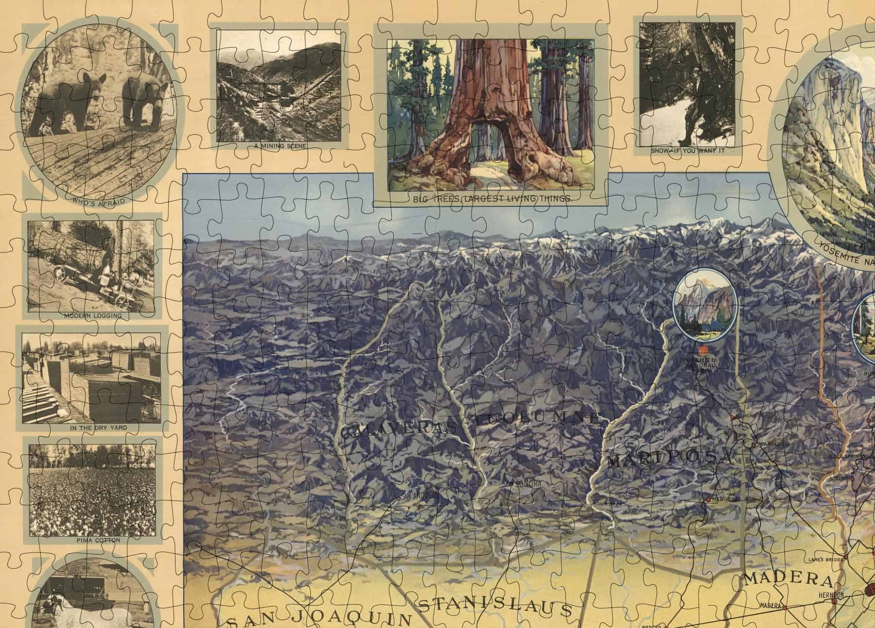 Rompecabezas de 1000 Piezas del Mapa de 1919 del Condado de - Imagen 5
