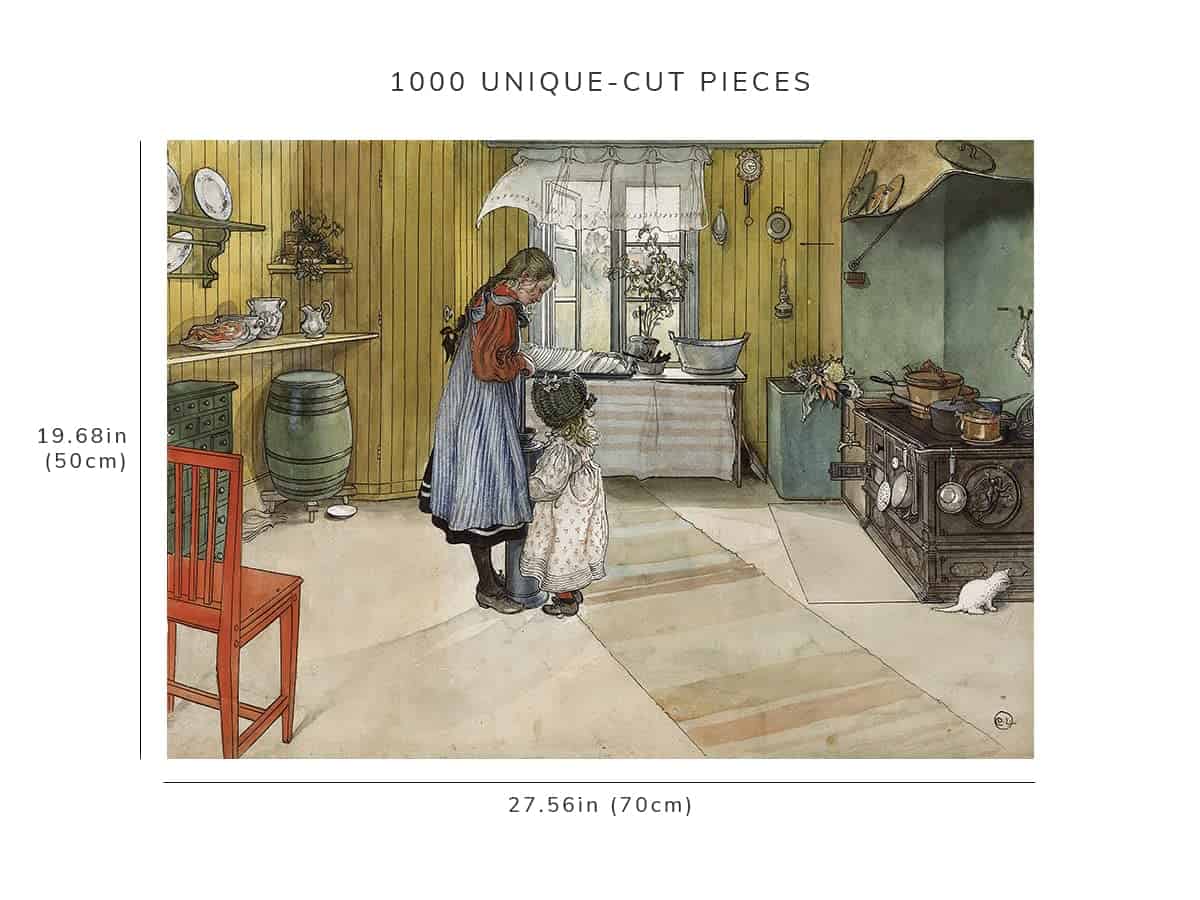 Rompecabezas de 1000 piezas | La Cocina. de Un Hogar (Carl - Imagen 9