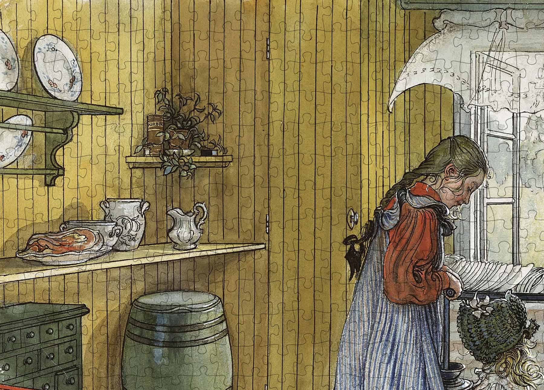 Rompecabezas de 1000 piezas | La Cocina. de Un Hogar (Carl - Imagen 5