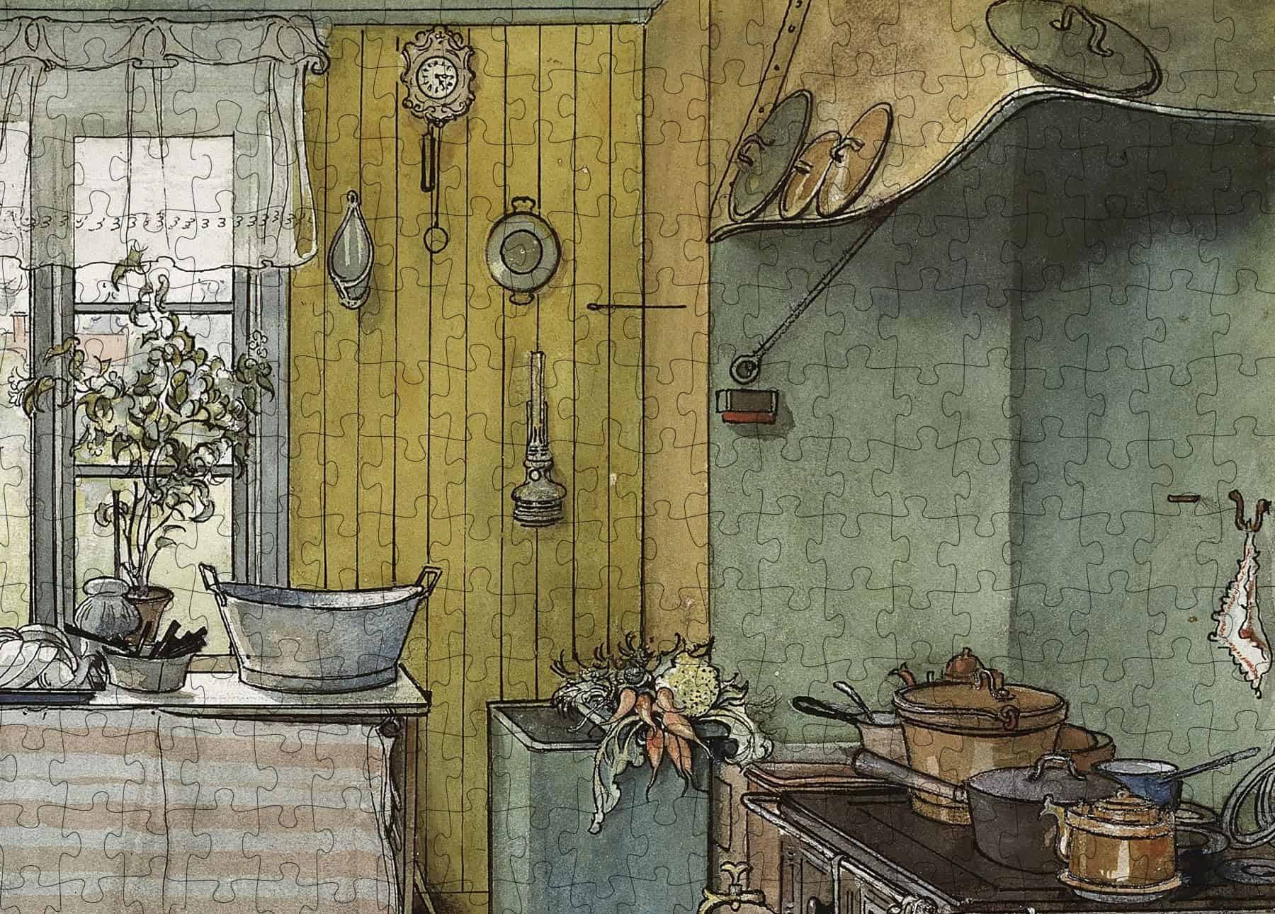 Rompecabezas de 1000 piezas | La Cocina. de Un Hogar (Carl - Imagen 6