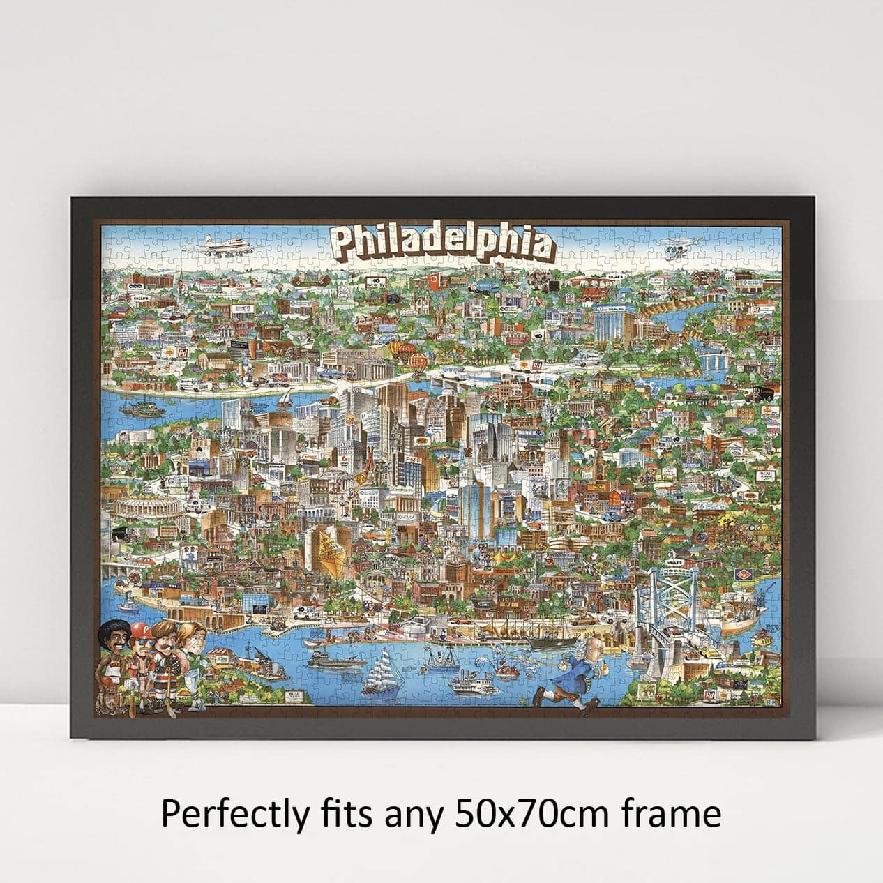 Rompecabezas para Adultos de 1000 Piezas: 1980 | Mapa de - Imagen 4