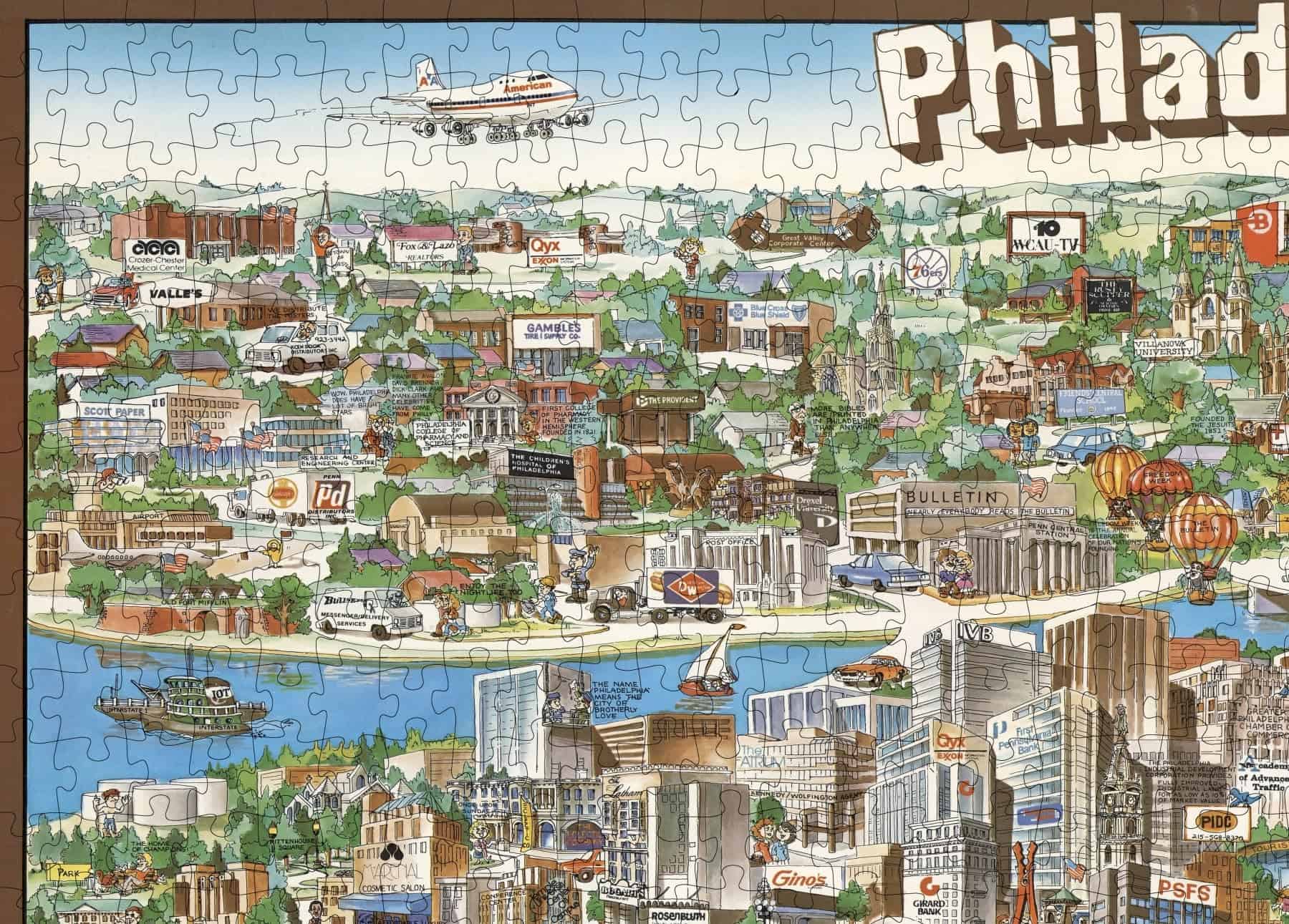 Rompecabezas para Adultos de 1000 Piezas: 1980 | Mapa de - Imagen 5