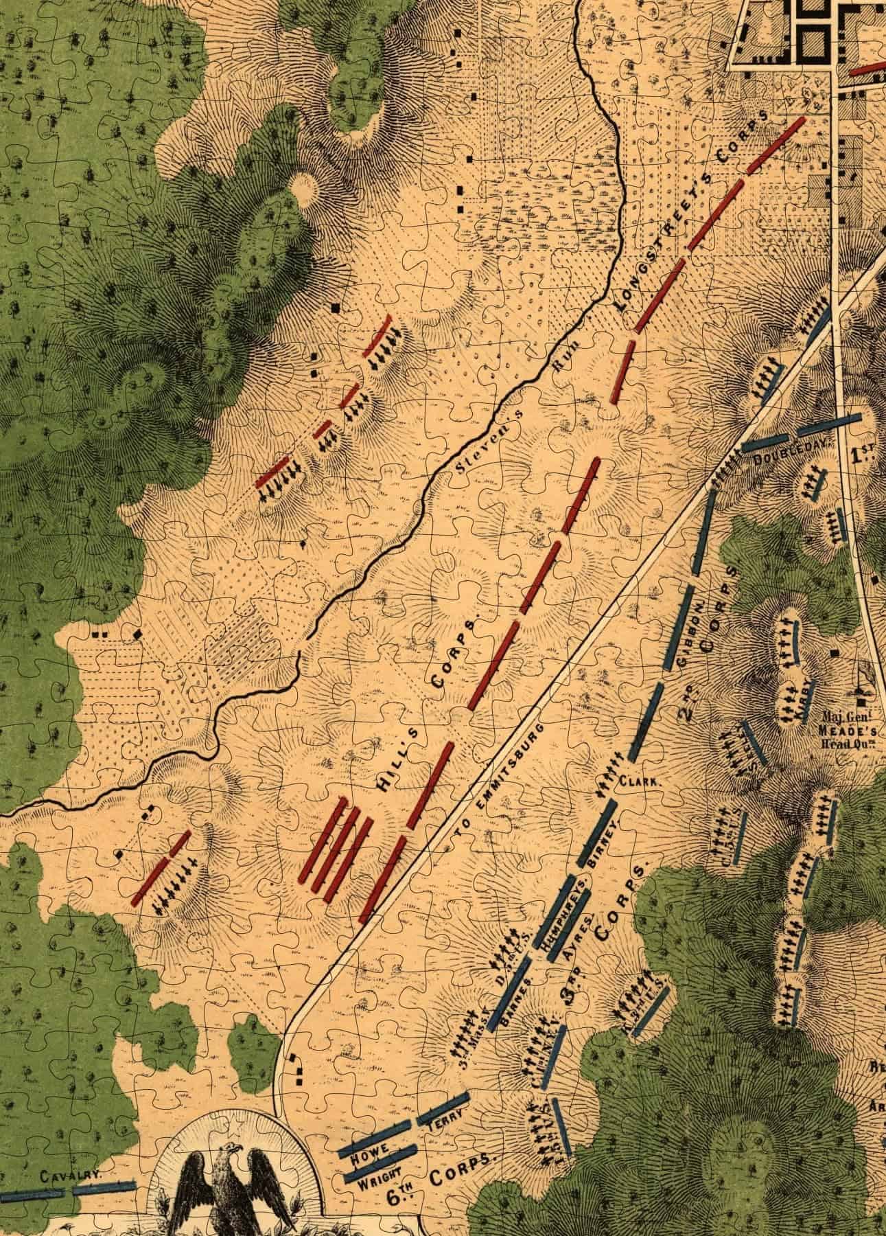 Rompecabezas de 1000 Piezas del Mapa de -Multi - Imagen 7