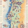 Rompecabezas de 1000 piezas Wine of Portugal Map | 1959