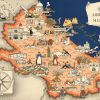 Rompecabezas de 1000 Piezas del Mapa de Abruzzo y Molise |