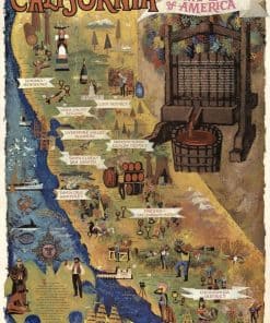 Rompecabezas para Adultos de 1000 Piezas con Mapa de