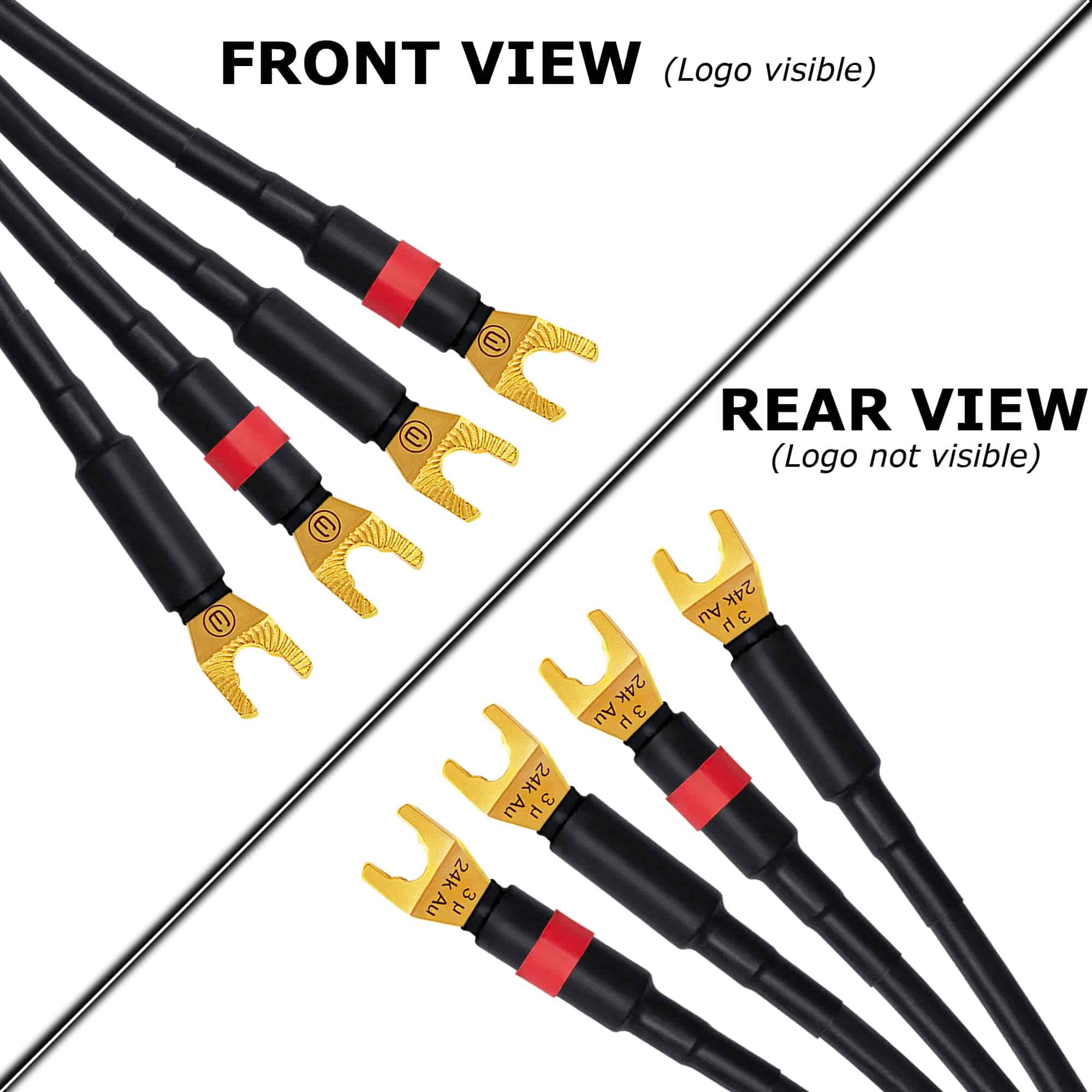 WORLDS BEST CABLES 10 Foot - Canare 4S11 - -Silver - Imagen 5