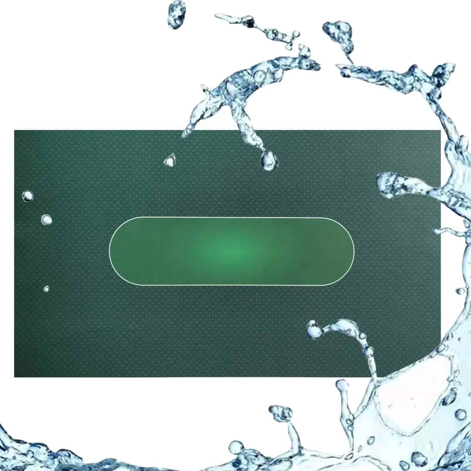 Tapete de póker Texas Hold'em BALIKEN de 108 x -Verde