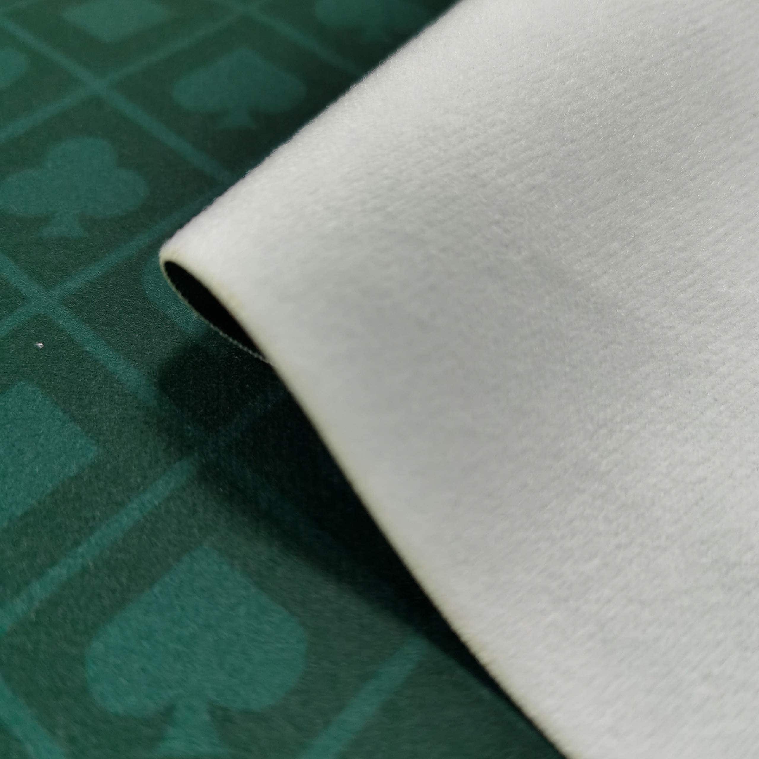 Tapete de póker Texas Hold'em BALIKEN de 108 x -Verde - Imagen 8