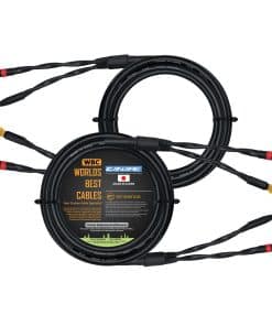 WORLDS BEST CABLES 10 Foot - Canare 4S11 - -Plata