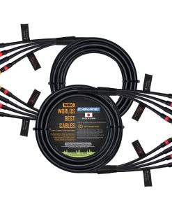 Cable de Altavoz Bi-Amp de 25 Pies - Canare 4S11 Grado