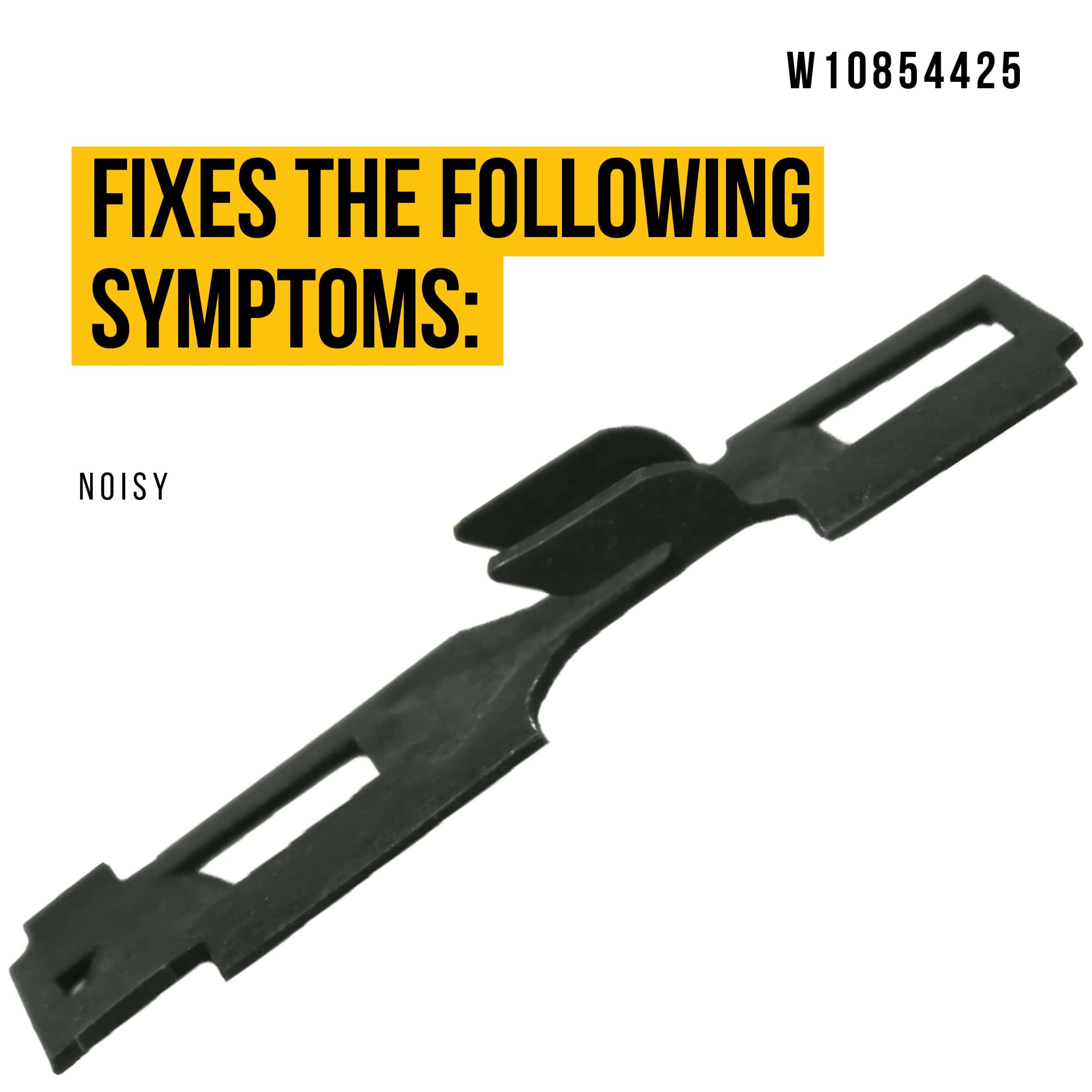 Clip de panel frontal mejorado W10854425 - Compatible con - Imagen 4