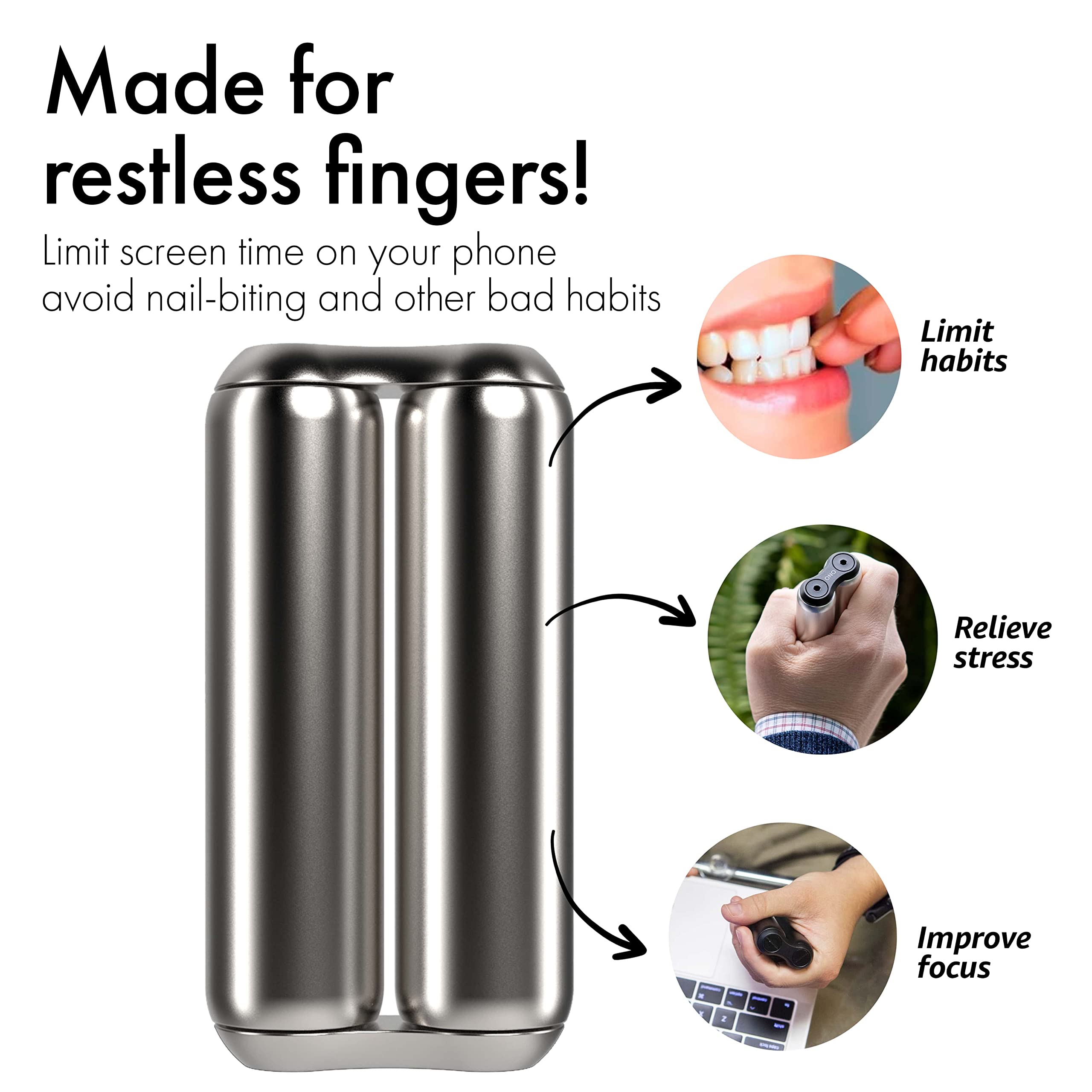 ONO Roller - Juguete de mano antiestrés para adultos | - Imagen 7