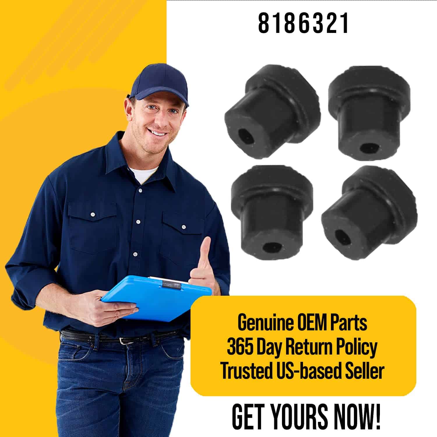 8186321 Padilla para Rejilla de Estufa - Reemplaza - Imagen 7