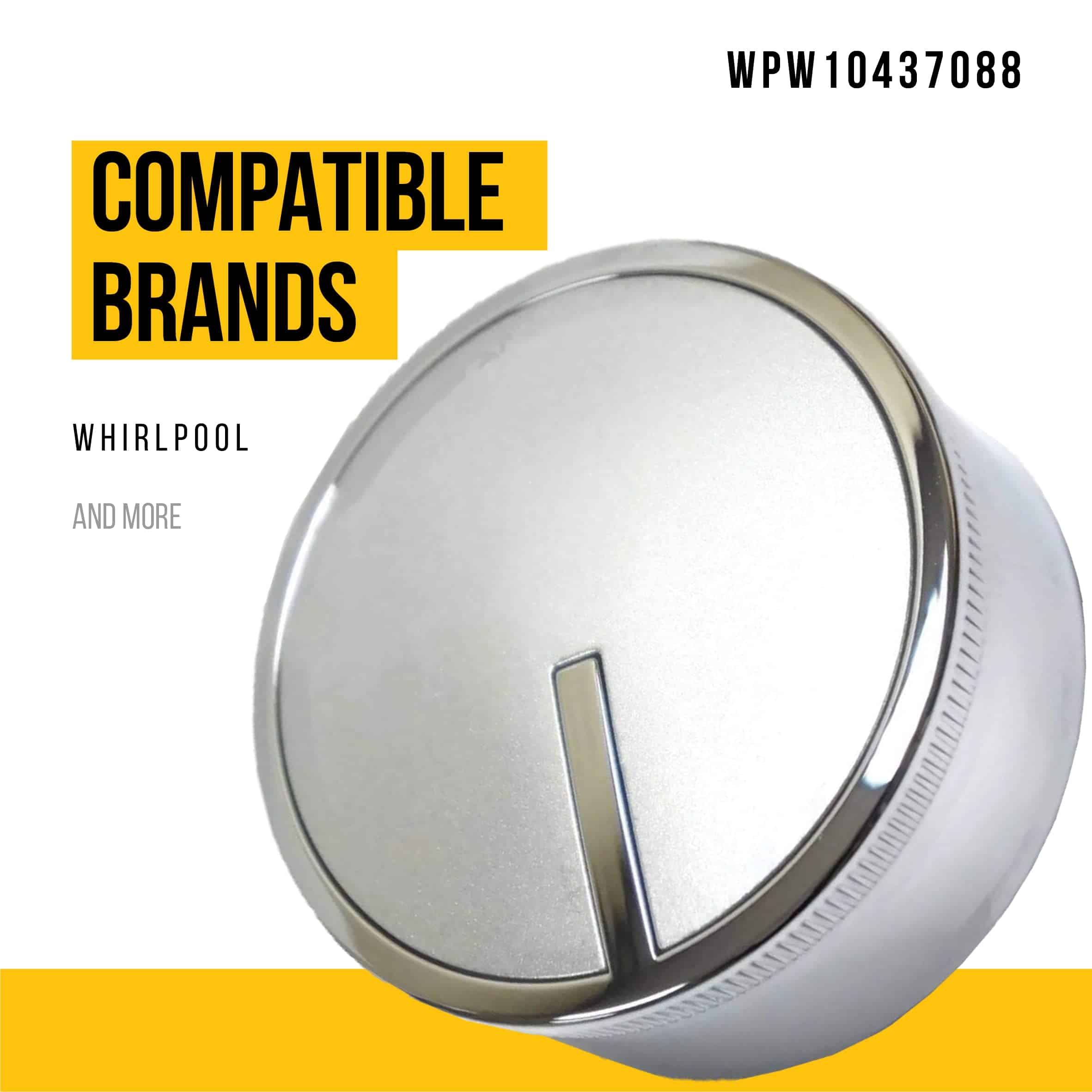 Perilla de control de ensamblaje W10437088 WPW10437088 - - Imagen 3