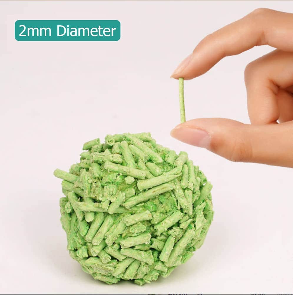 Arena de gato comestible de tofu soluble en agua - Arena de - Imagen 9