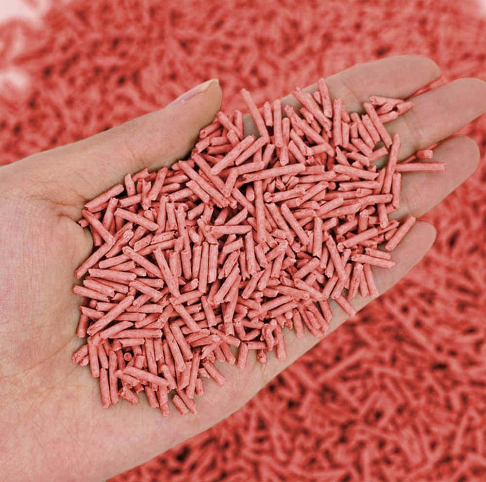 Arena de gato comestible de tofu soluble en agua - Arena de