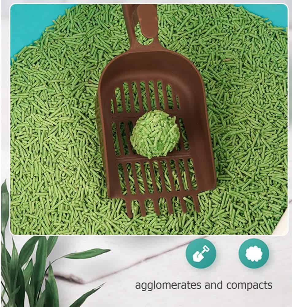 Arena de gato comestible de tofu soluble en agua - Arena de - Imagen 6