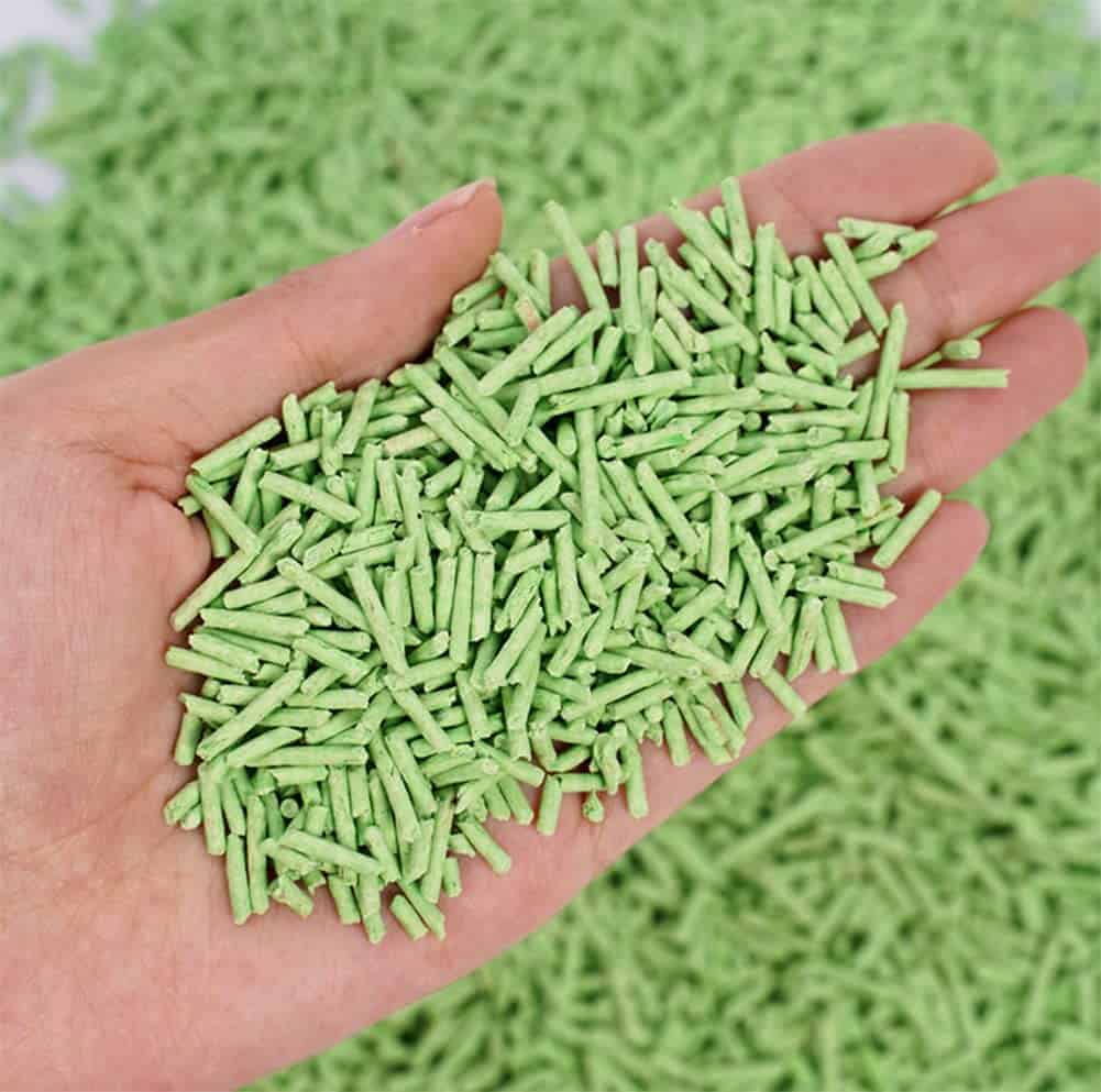 Arena para gatos comestible de tofu - Arena para gatos