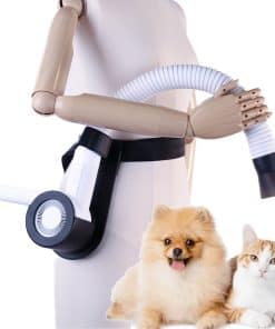 Kit de Secadora Móvil para Mascotas duz V3: Secadora 2 en 1