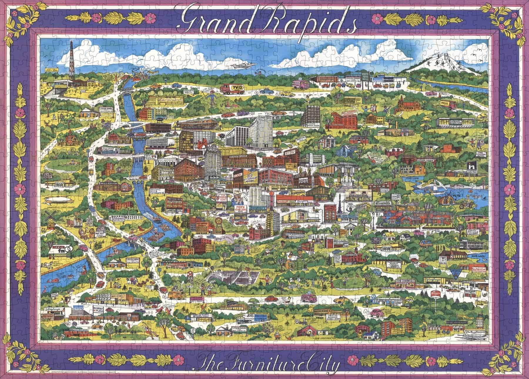 Rompecabezas de 1000 Piezas para Adultos | 1973 | Grand