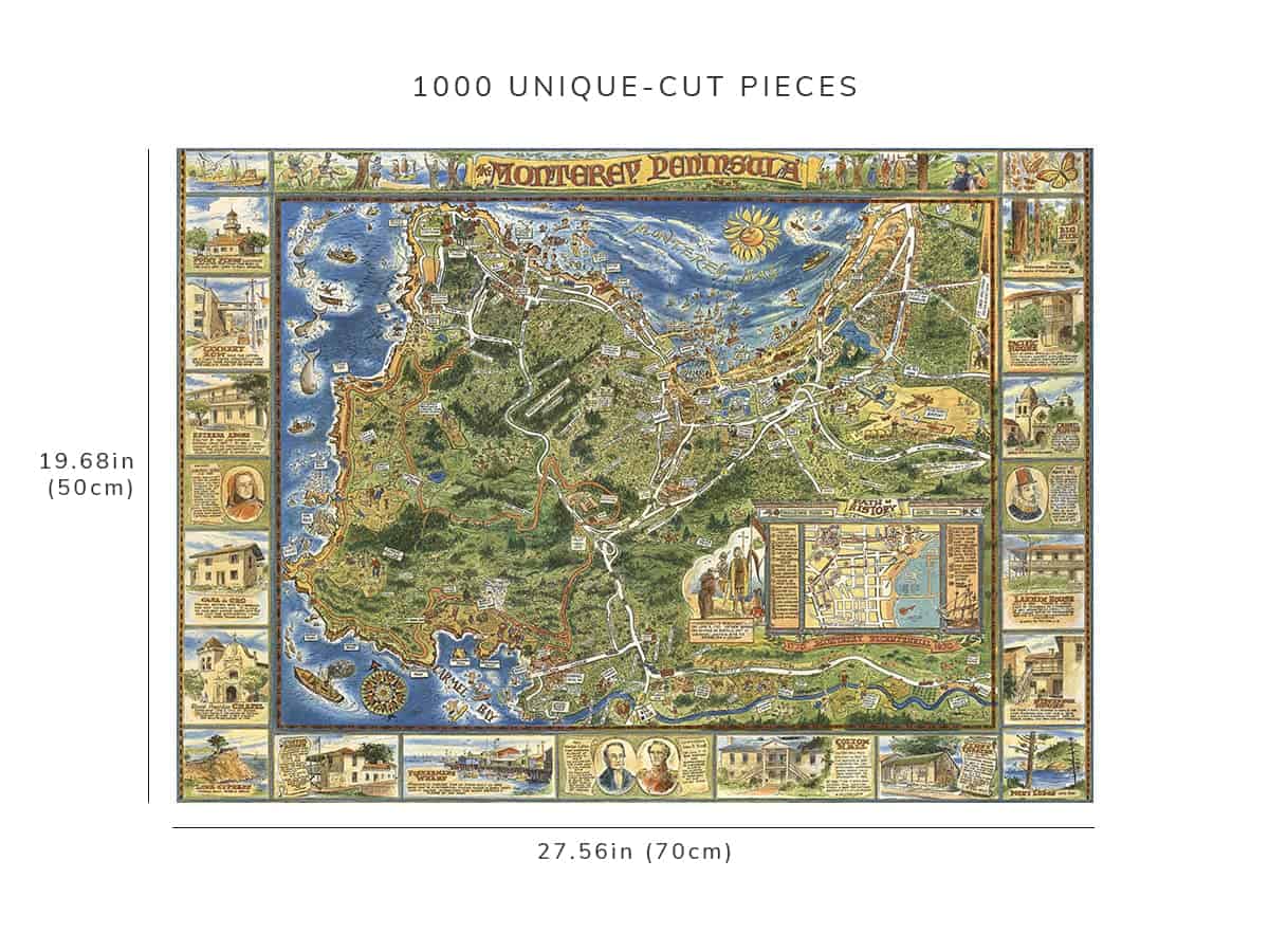 Rompecabezas de 1000 Piezas para Adultos | 1970 | Península - Imagen 9