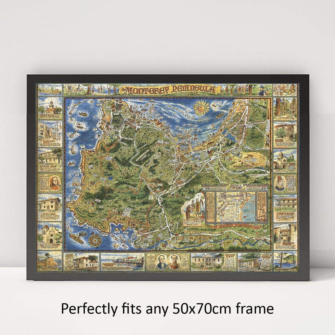 Rompecabezas de 1000 Piezas para Adultos | 1970 | Península - Imagen 4