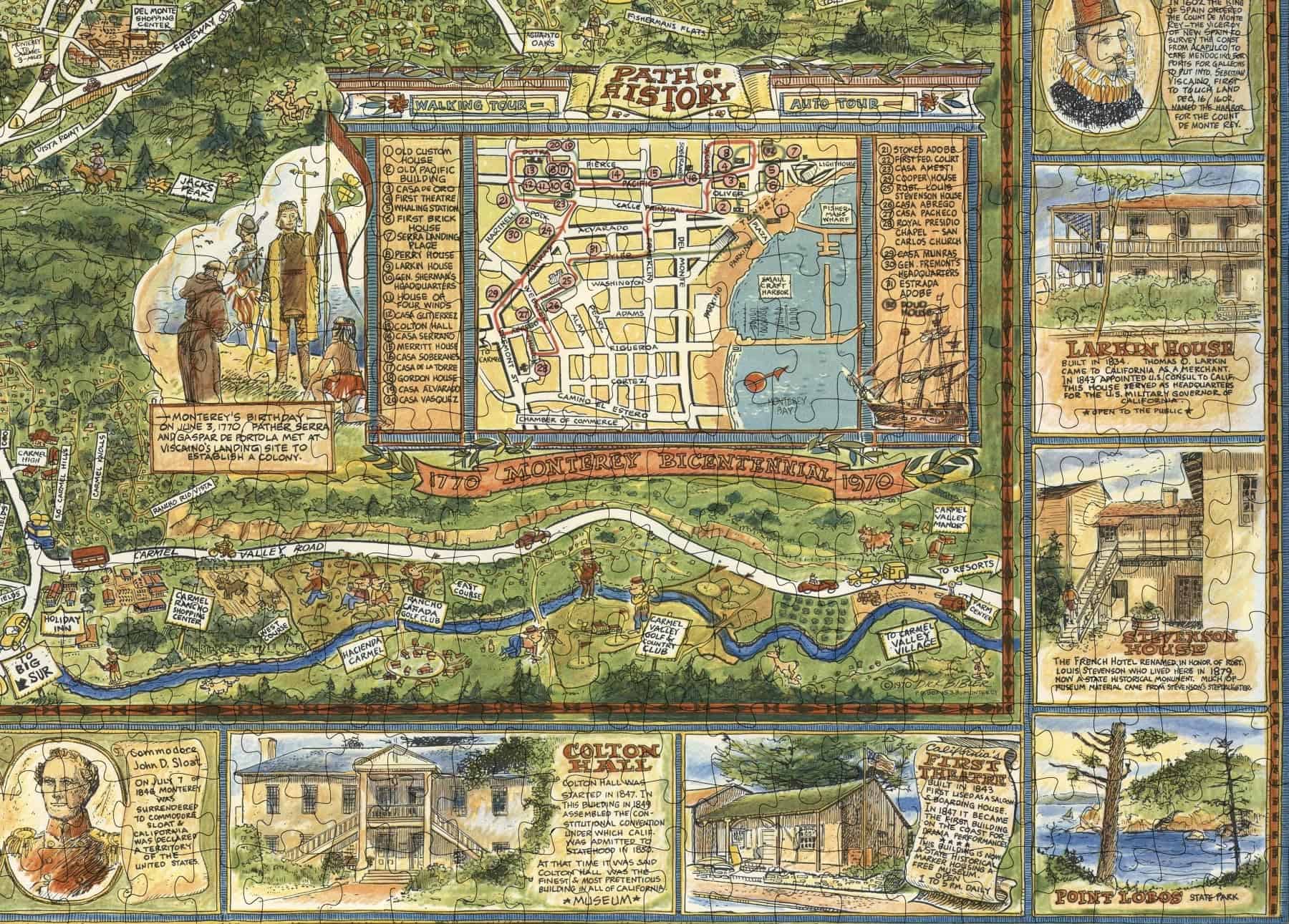 Rompecabezas de 1000 Piezas para Adultos | 1970 | Península - Imagen 8