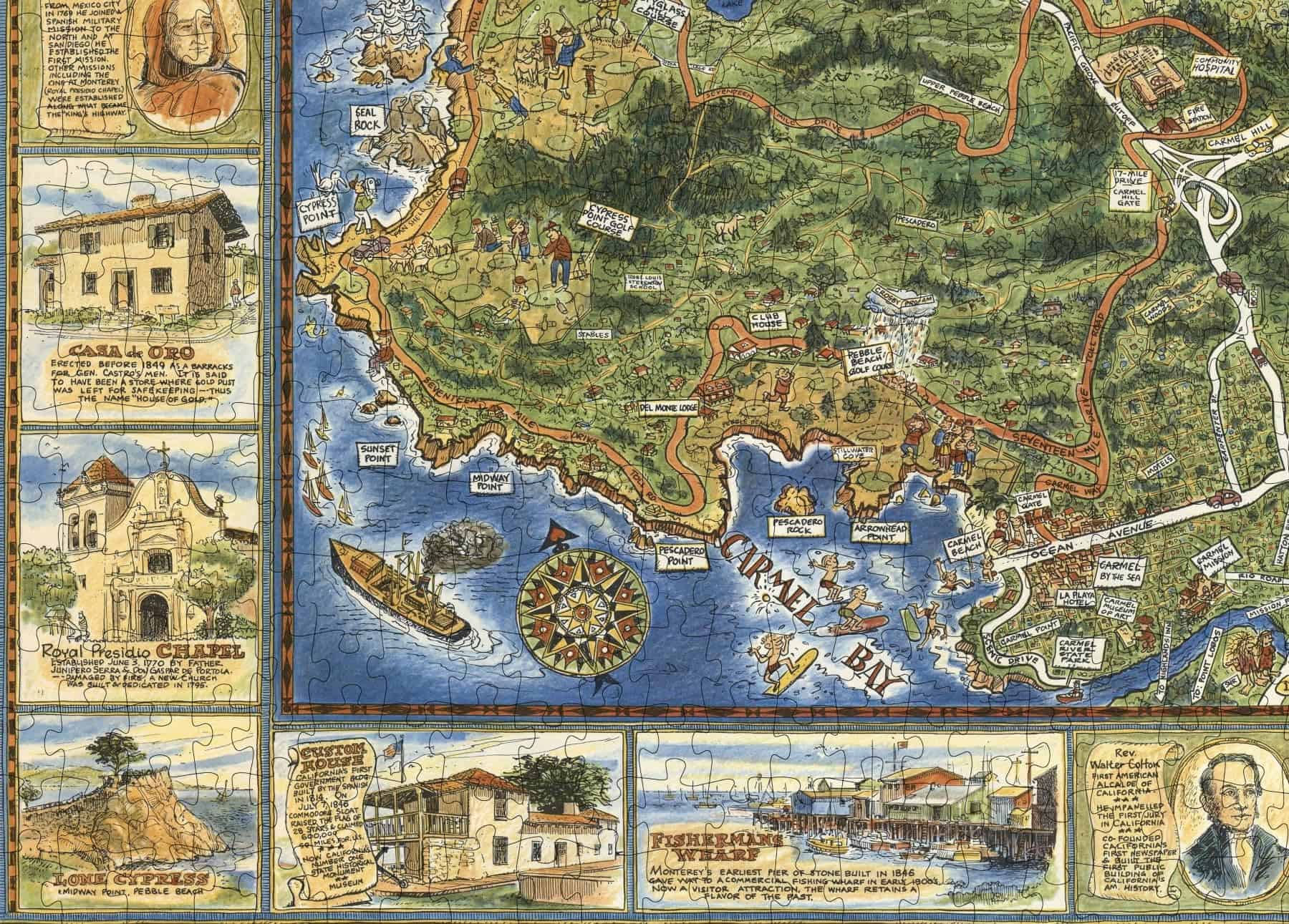 Rompecabezas de 1000 Piezas para Adultos | 1970 | Península - Imagen 7