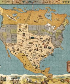 Rompecabezas para Adultos de 1000 Piezas | 1948 | Mapa