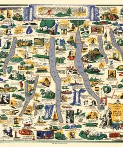 Rompecabezas Finger Lakes de 1000 piezas para adultos |