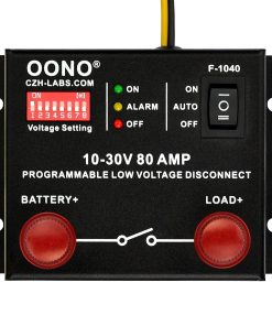 Módulo de desconexión de baja tensión LVD de 10-30V 80Amp,