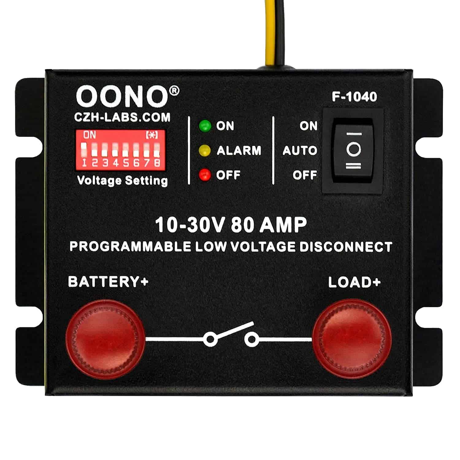 Módulo de desconexión de baja tensión LVD de 10-30V 80Amp,