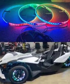 Luces de Rueda LED RGB/Dream Chase de Sando Tech 15.5