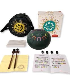 TAMB Steel Tongue Drum en Sol Mayor. Instrumento de